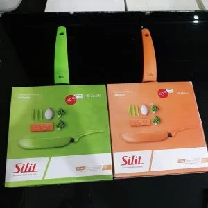 Chảo Silit Cao Cấp Belluno Made In Italy Màu Cam, Xanh– Size 28cm