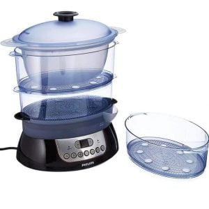Nồi Hấp 3 Tầng Philips Hd9140/91 Nhập Đức