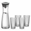 Bộ Bình Nước Thuỷ Tinh Wmf Basic 5 Món Của Đức