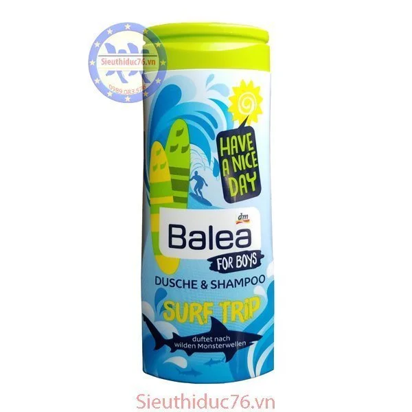 Dầu Tắm Gội Trẻ Em Balea 300ml