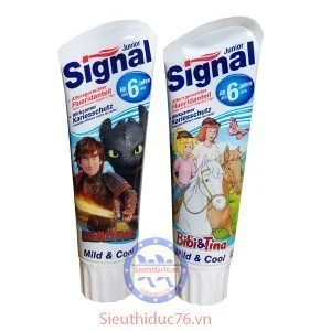 Kem Đánh Răng Trẻ Em Signal Junor Hàng Đức 75ml