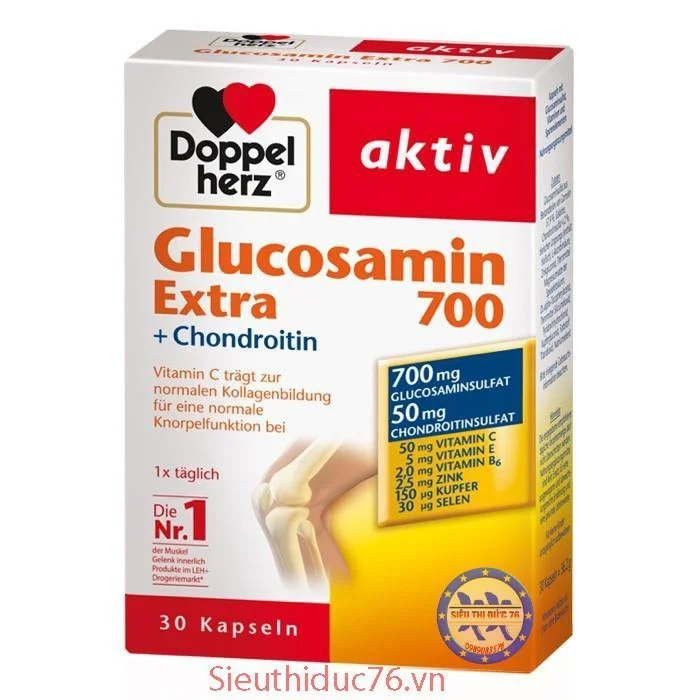Viên Bổ Xương Khớp Glucosamin Extra 700 Chondroitin