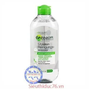 Nước Tẩy Trang Garnier Nắp Xanh Dành Cho Da Dầu Và Mụn