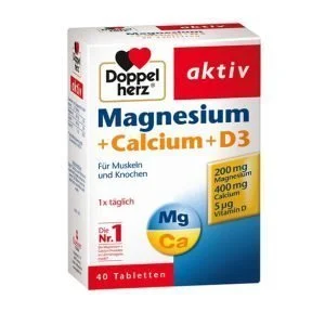Viên Uống Doppelherz Magnesium Calcium D3 Của Đức